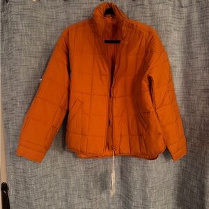 Rusty Orange Quilted Women's Jacket